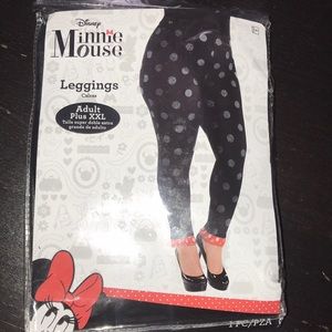 Disney Other - Minnie mouse adult plus size leggings Disney Other - Minnie mouse adult plus size leggings